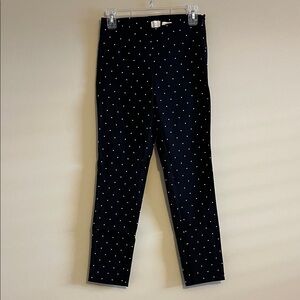 EUC Target A New Day Black Polka Dot Pants Size 2